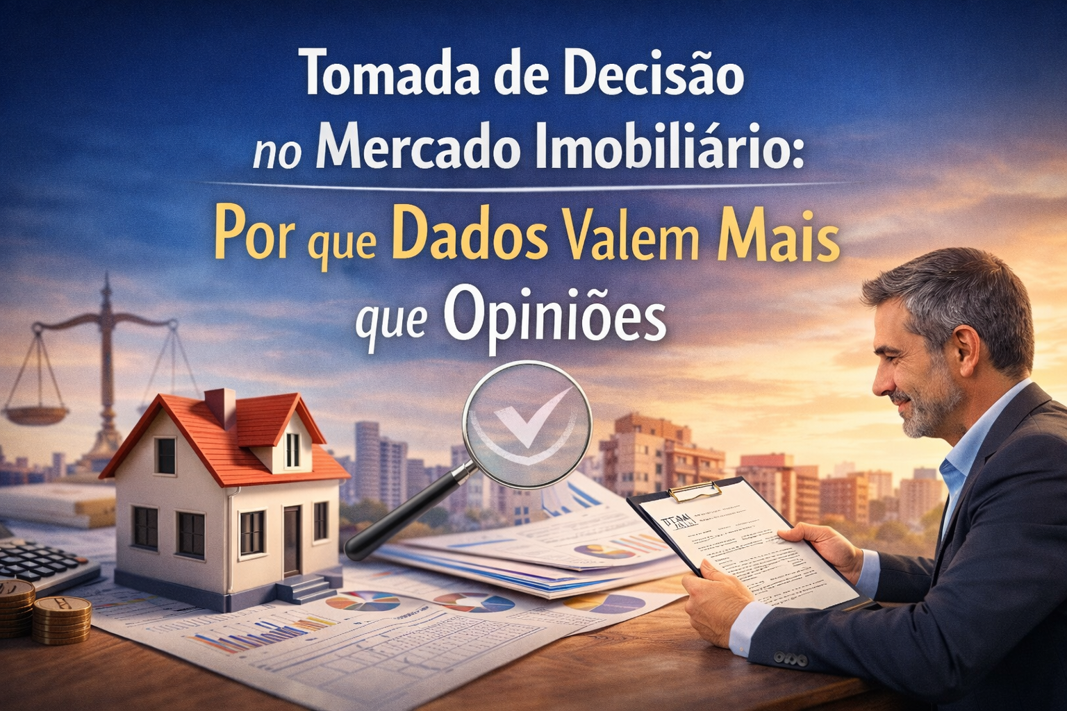Tomada de Decisão no Mercado Imobiliário: Por que Dados Valem Mais que Opiniões