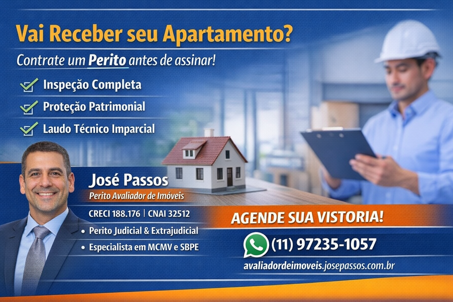 Por que contratar um Perito na vistoria e avaliação do seu imóvel?