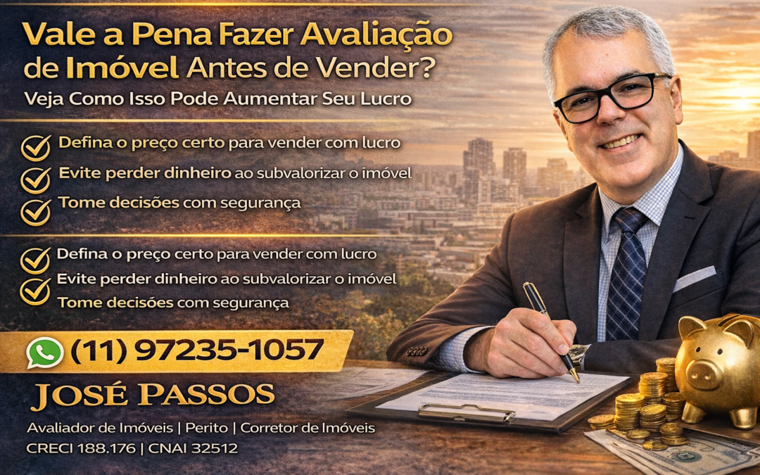 Vale a Pena Fazer Avaliação de Imóvel Antes de Vender?