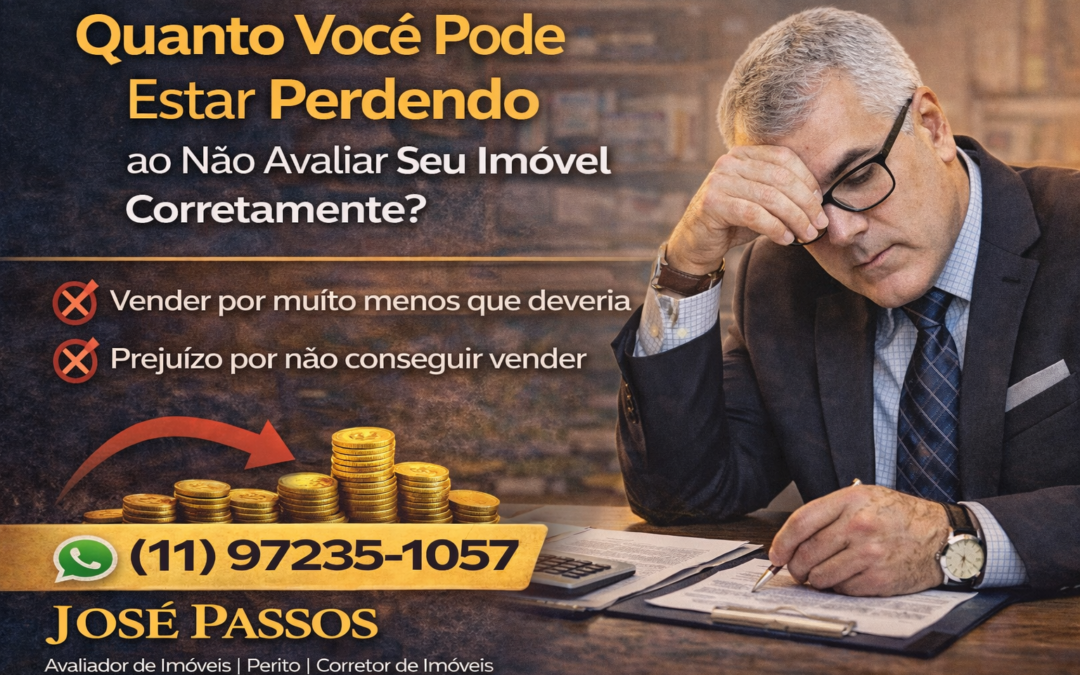 Quanto Você Pode Estar Perdendo ao Não Avaliar Seu Imóvel Corretamente?