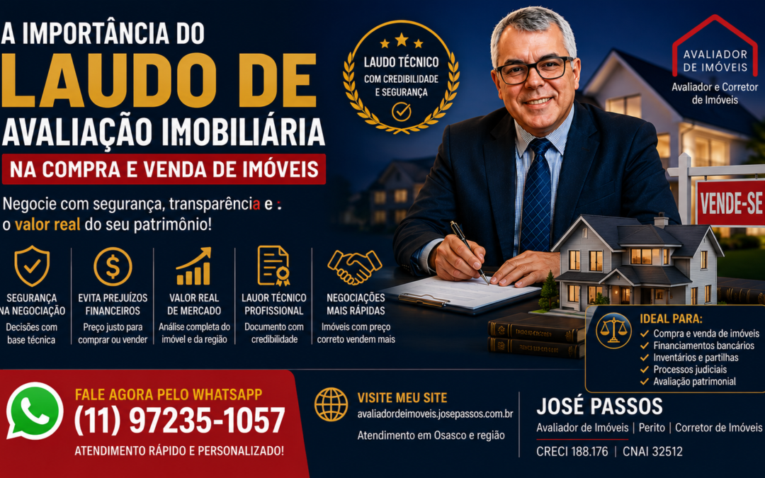 A Importância do Laudo de Avaliação Imobiliária na Compra e Venda de Imóveis