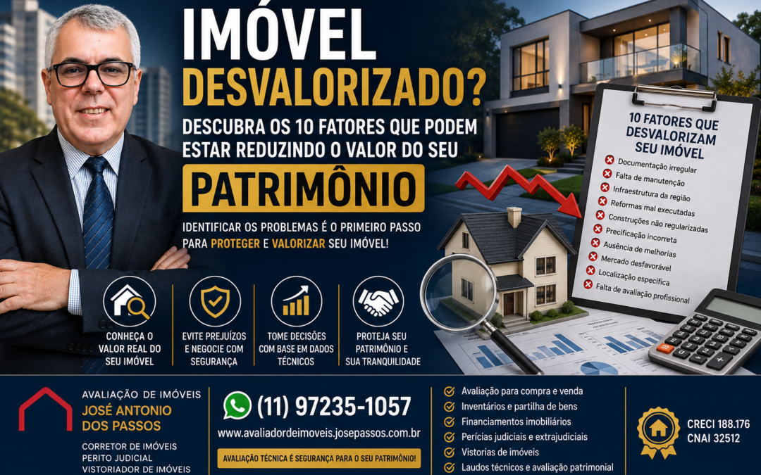 Imóvel Desvalorizado? Descubra os 10 Fatores que Podem Estar Reduzindo o Valor do Seu Patrimônio