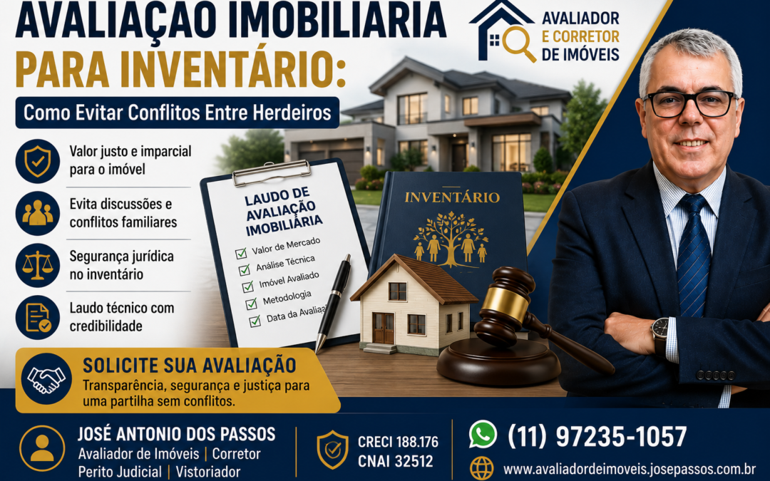 Avaliação Imobiliária para Inventário   Como Evitar Conflitos Entre Herdeiros